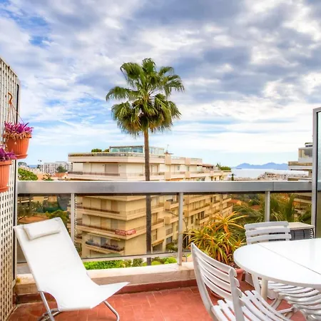 Apartment Corinthe Private With Sea View Antibes